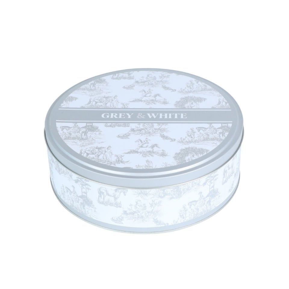 Sarkap Home Yuvarlak Metal Saklama Kabı