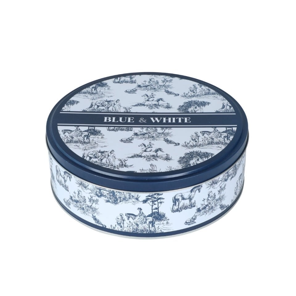 Sarkap Home Yuvarlak Metal Saklama Kabı