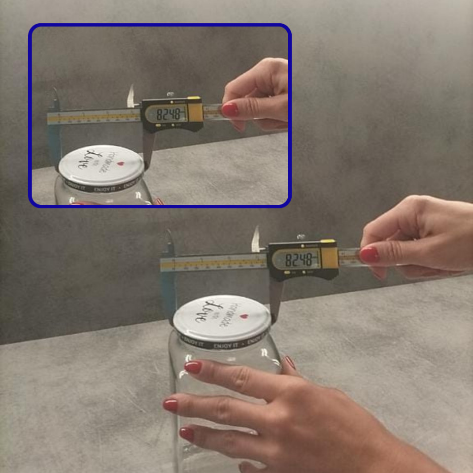 Hijyenik Paketli 10 Adet Kavanoz Kapağı Aşçı Kadın 82 mm