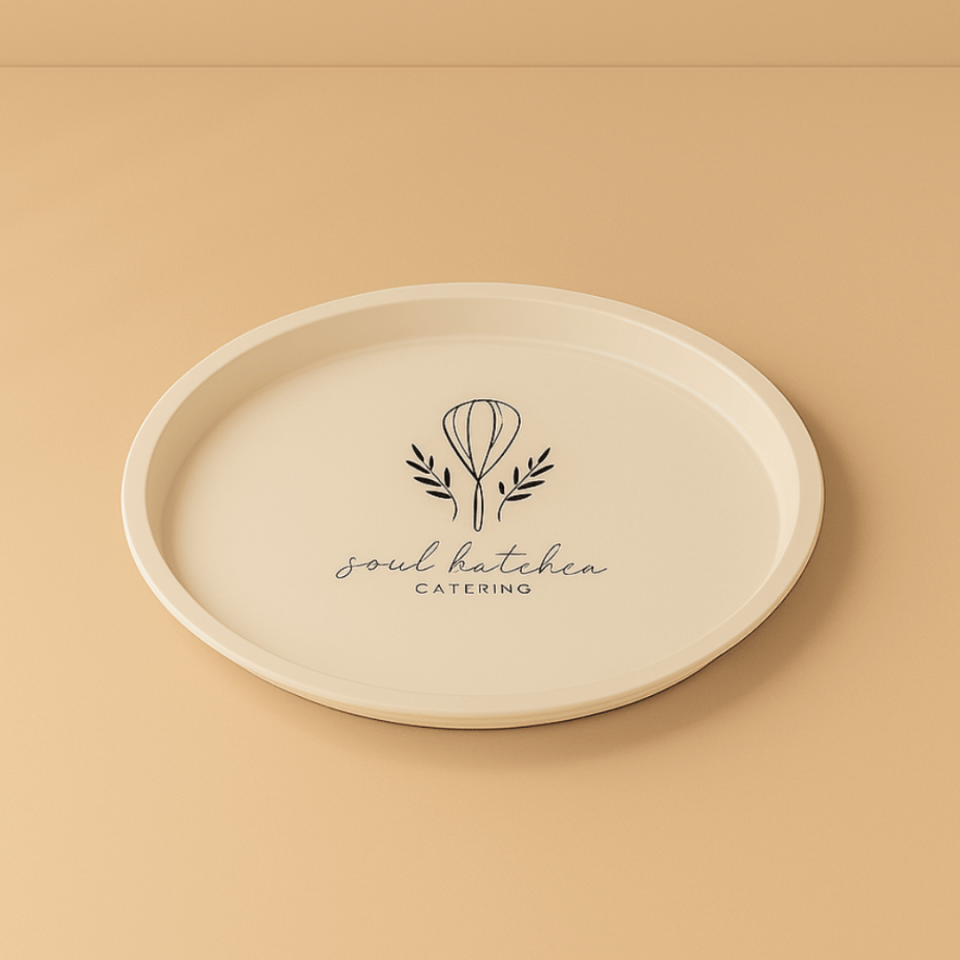 Sarkap Home Pastel Desen Metal Tepsi SoulKitchen