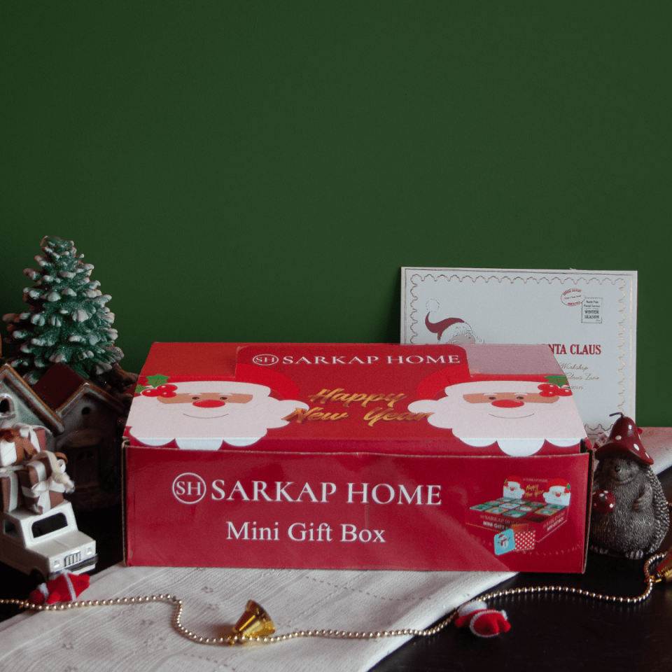 12'li Display Kutu Set Köşeli Karışık