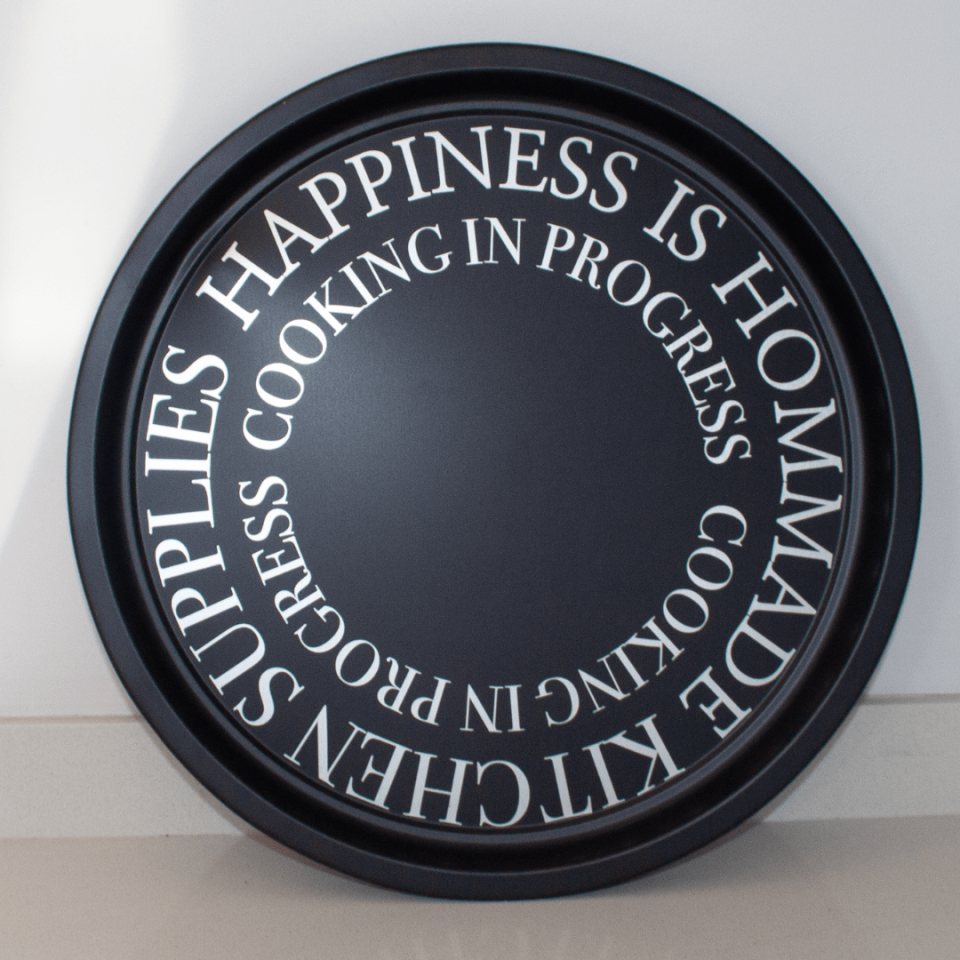 Sarkap Home Dekoratif Metal Tepsi