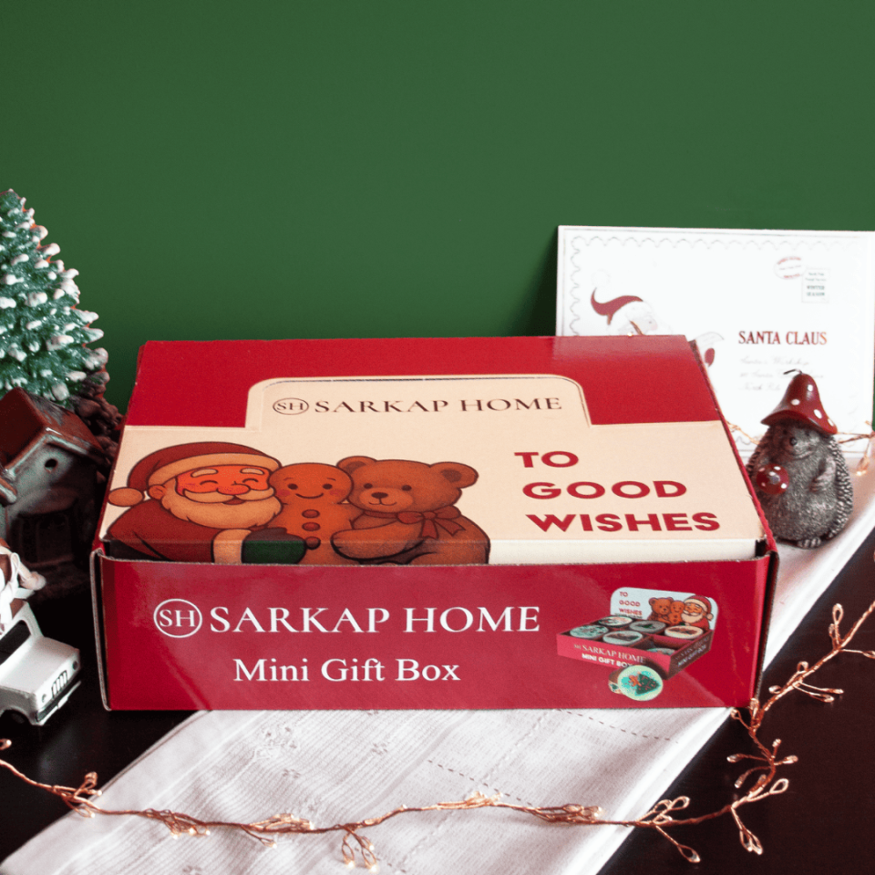 Sarkap Home 12’li Yuvarlak Display Kutu Seti