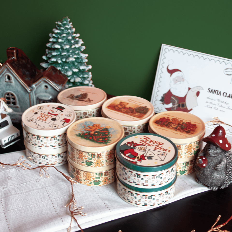 Sarkap Home 12’li Yuvarlak Display Kutu Seti