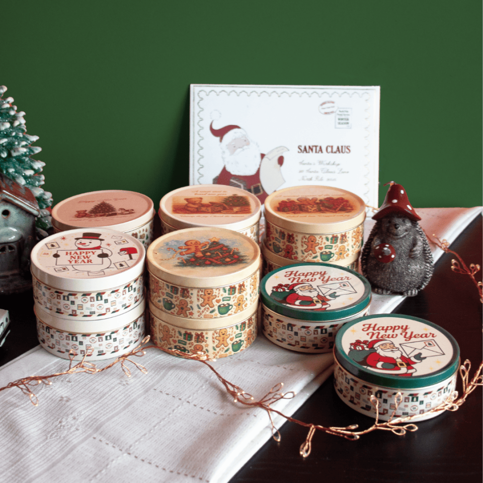 Sarkap Home 12’li Yuvarlak Display Kutu Seti