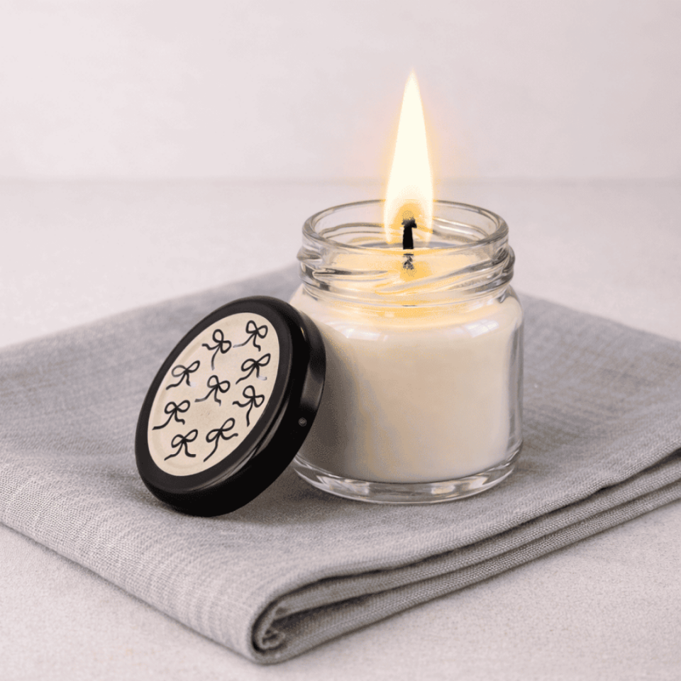 Sarkap Home 6'lı 40 ml Cam Kavanoz Seti Kurdeleli