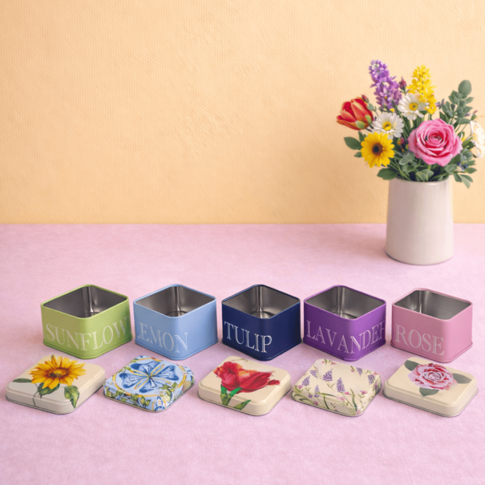 Sarkap Home 73x42 mm 5'li Snack Box Seti 225 ml
