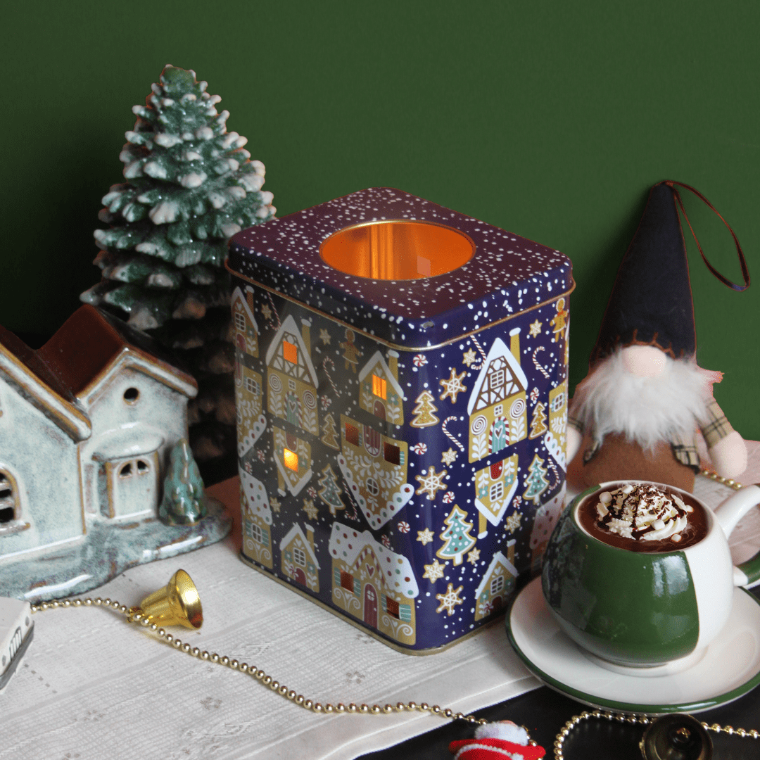 Sarkap Home Mum Kutusu Yılbaşı Mavi