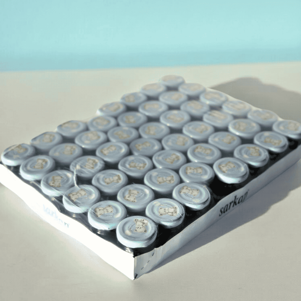 Sarkap Home 47'li 40 ml Cam Kavanoz Seti MaviAyıcık