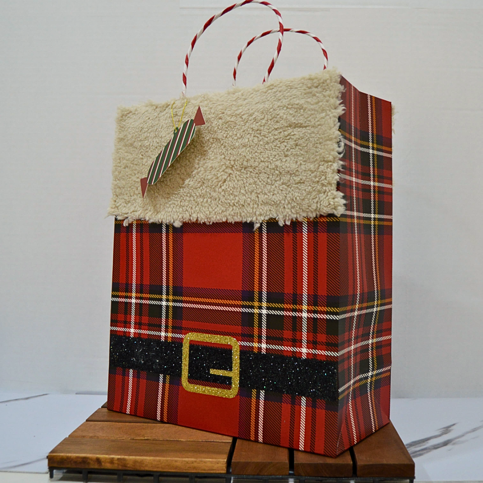 Sarkap Home Özel Tasarım Desenli Hediyelik Karton Çanta Kemer