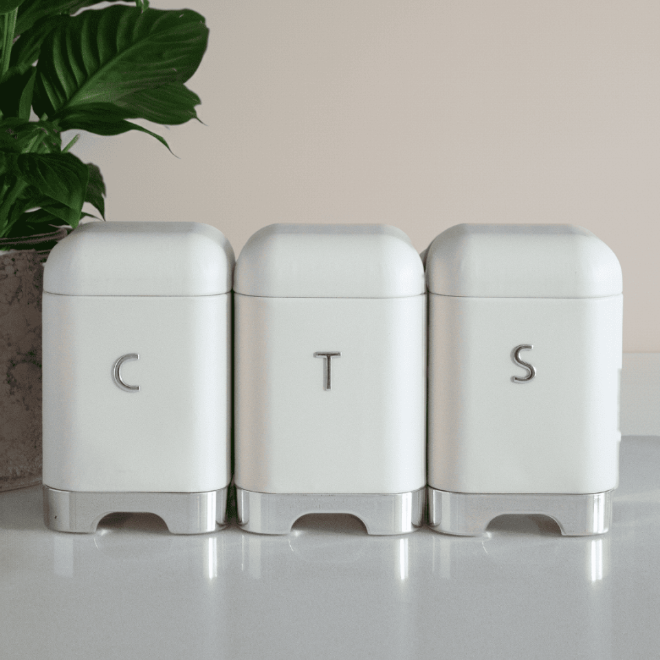 Sarkap Home 3'lü Galvaniz Metal Saklama Kutusu Seti