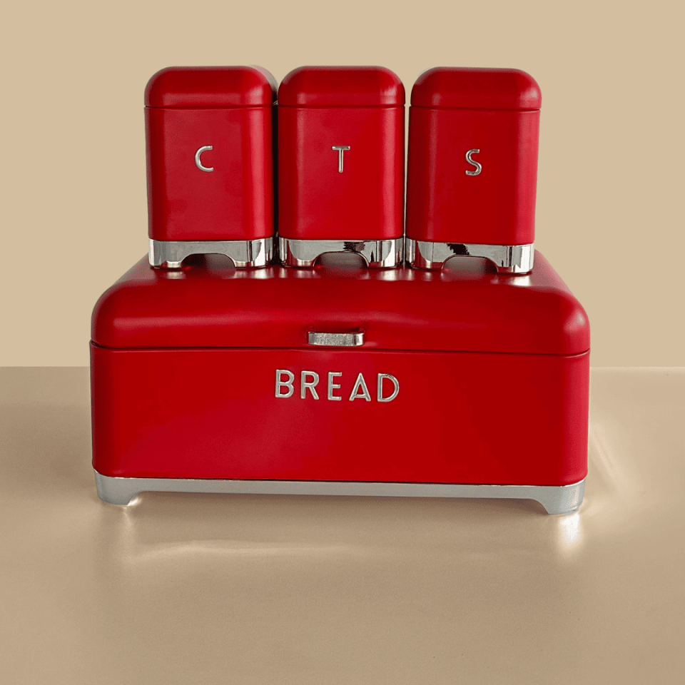 Sarkap Home Galvaniz Metal Saklama Kutusu Seti