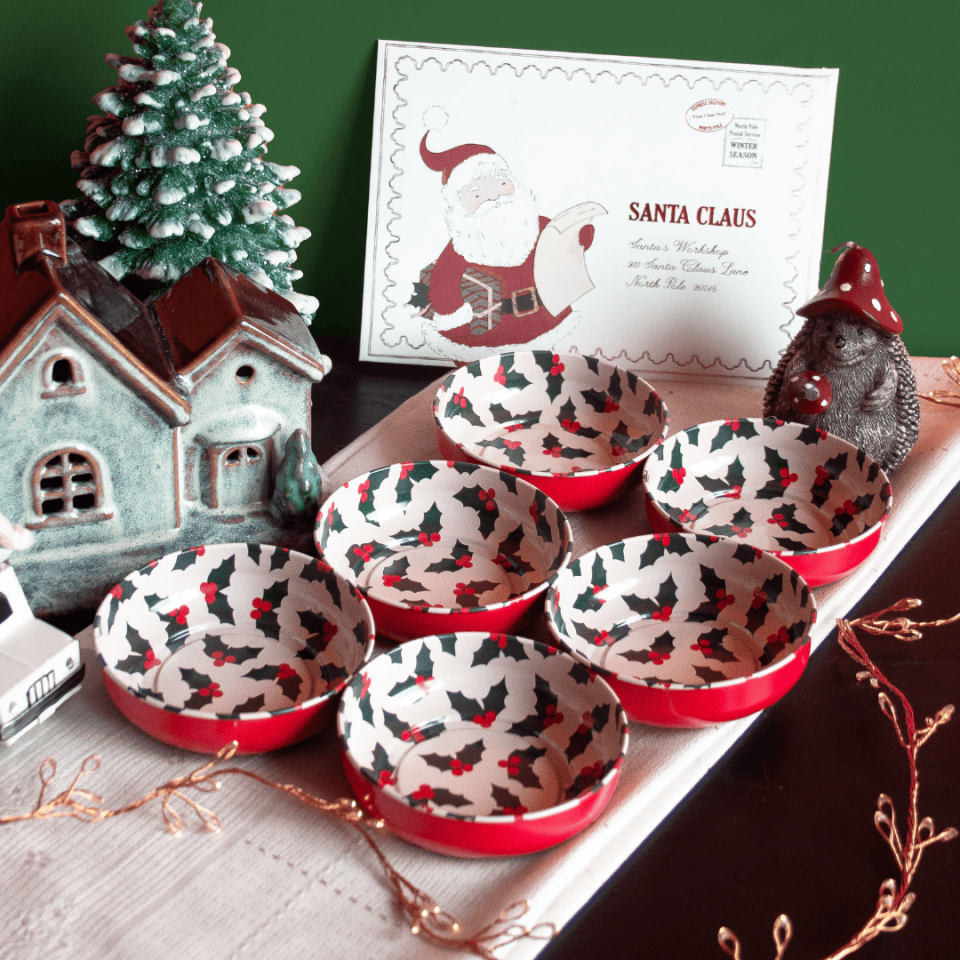 Sarkap Home 6'lı Çerezlik Seti Kokina