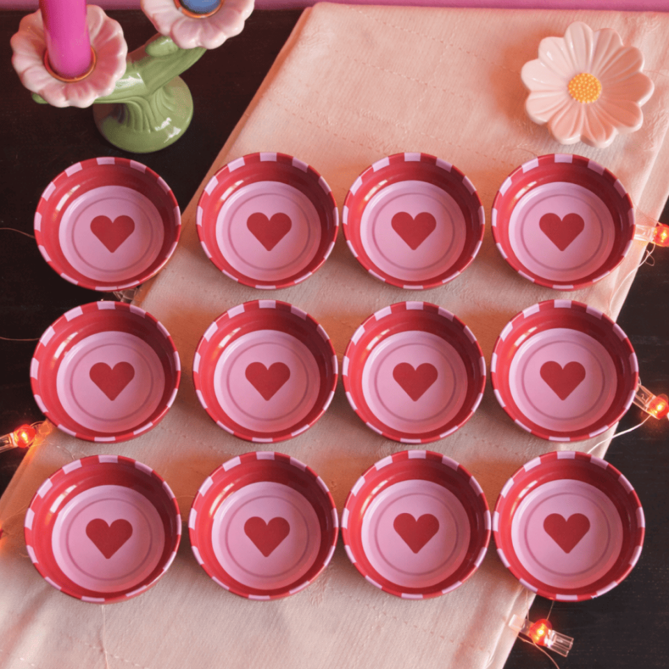 Sarkap Home 12'li Gold Çerezlik Seti BonappetitKırmızı