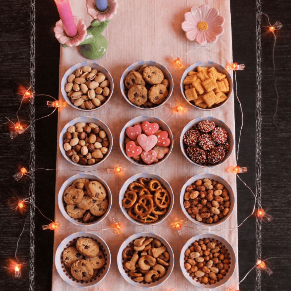 Sarkap Home 12'li Gold Dondurmalık ve Çerezlik Seti BonappetitMavi