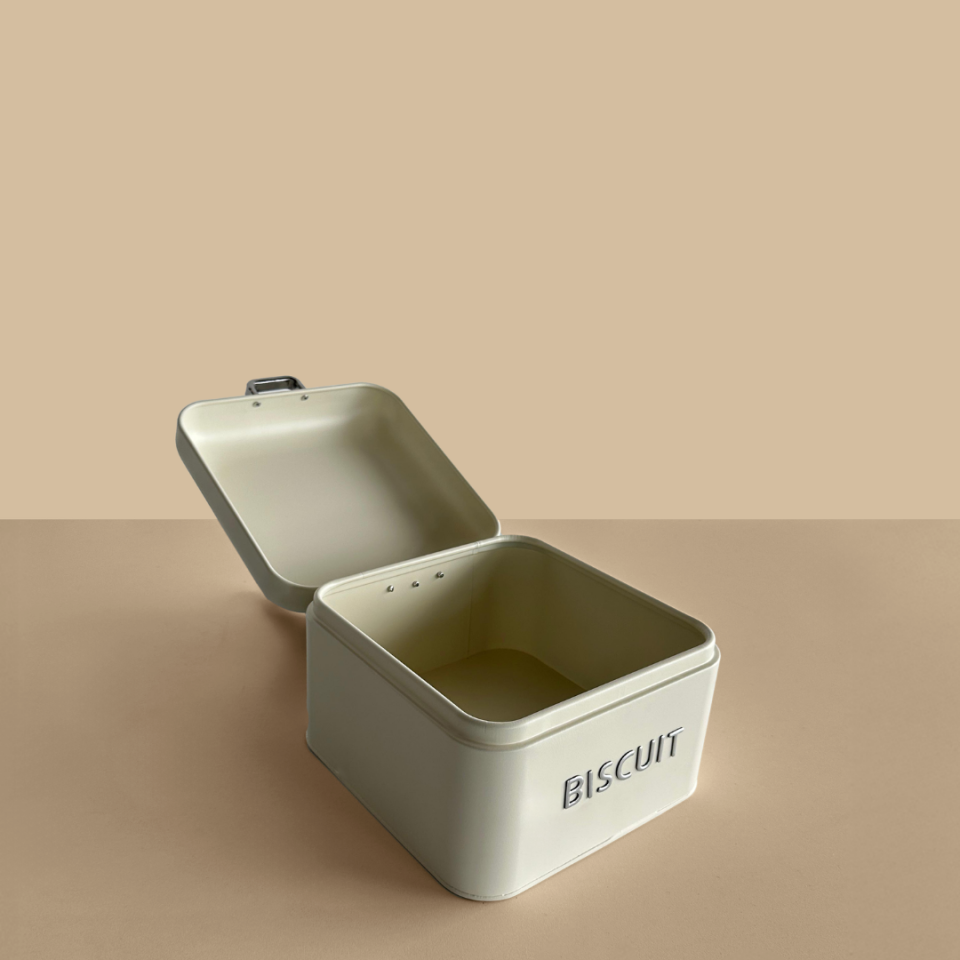 Sarkap Home Biscuits Galvaniz Metal Saklama Kutusu