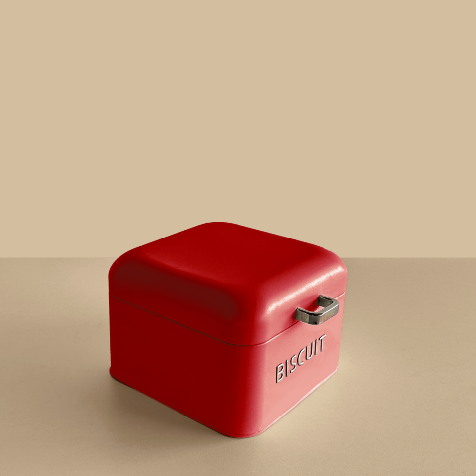 Sarkap Home Biscuits Galvaniz Metal Saklama Kutusu