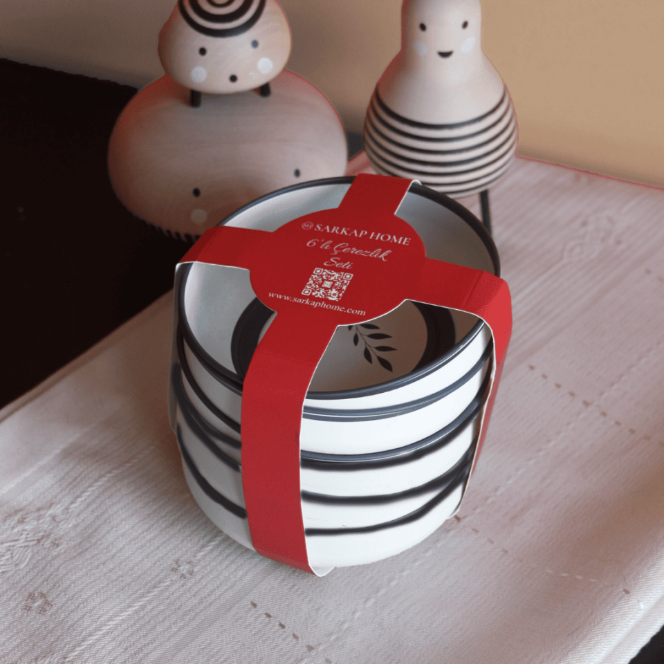 Sarkap Home 6'lı Çerezlik Seti SoulKitchen