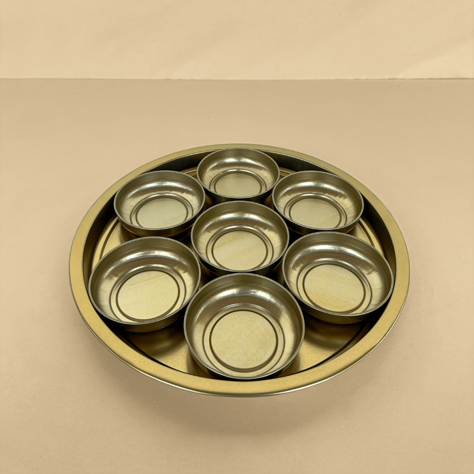 Sarkap Home 7'li Çerezlik ve Servis Tepsisi Seti