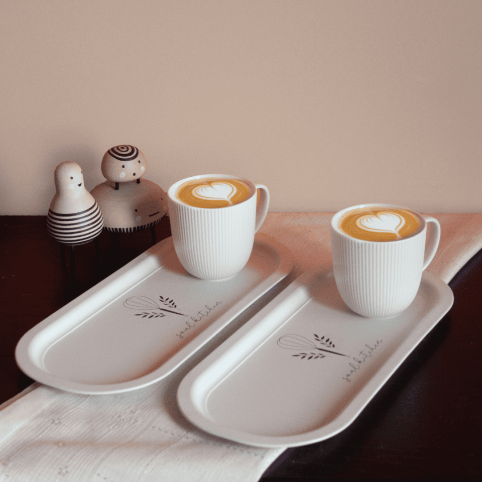 Sarkap Home 2'li Oval Sunumluk Tepsi SoulKitchen