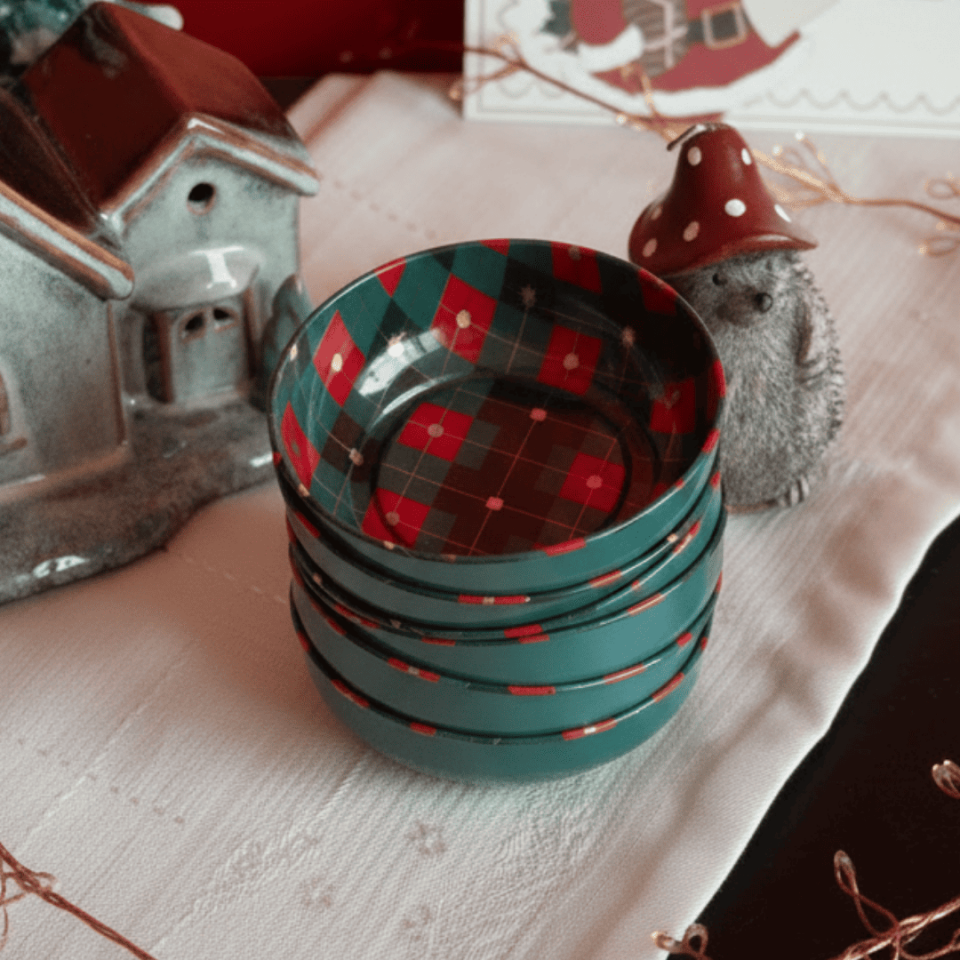 Sarkap Home 6'lı Çerezlik Seti BaklavaGold