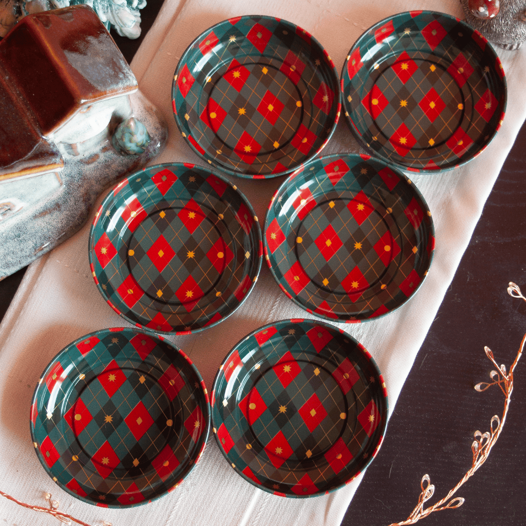 Sarkap Home 6'lı Çerezlik Seti BaklavaGold