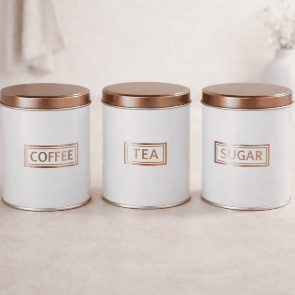 Sarkap Home 3'lü 99x114 mm 0,8 L Saklama Kutusu Seti