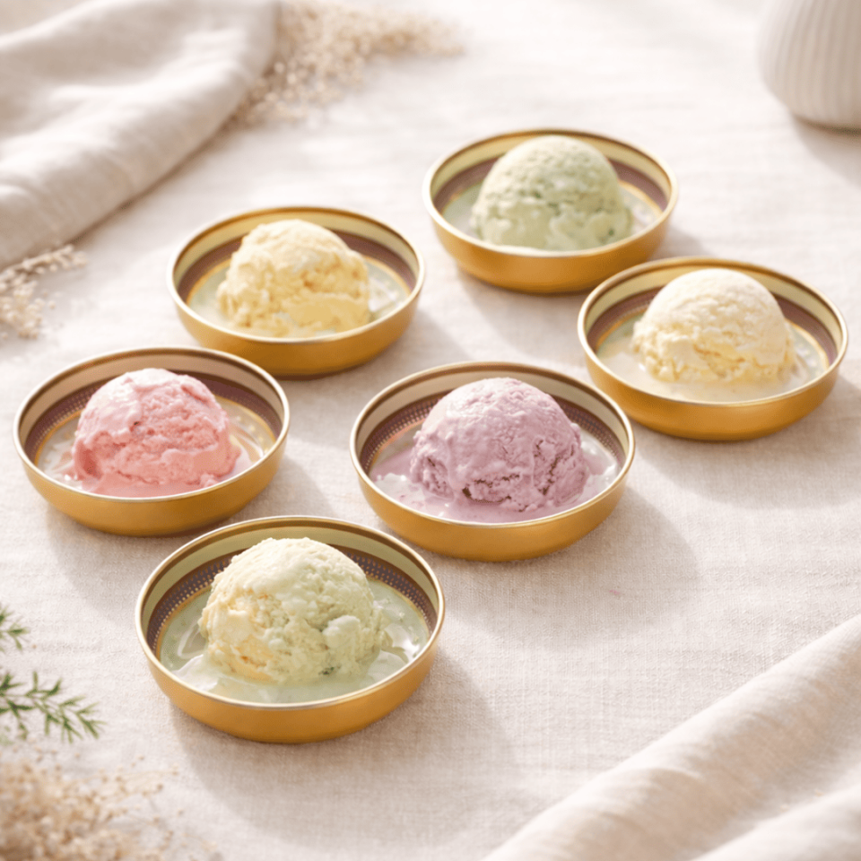 Sarkap Home 6'lı Çerezlik Seti Golden Joy