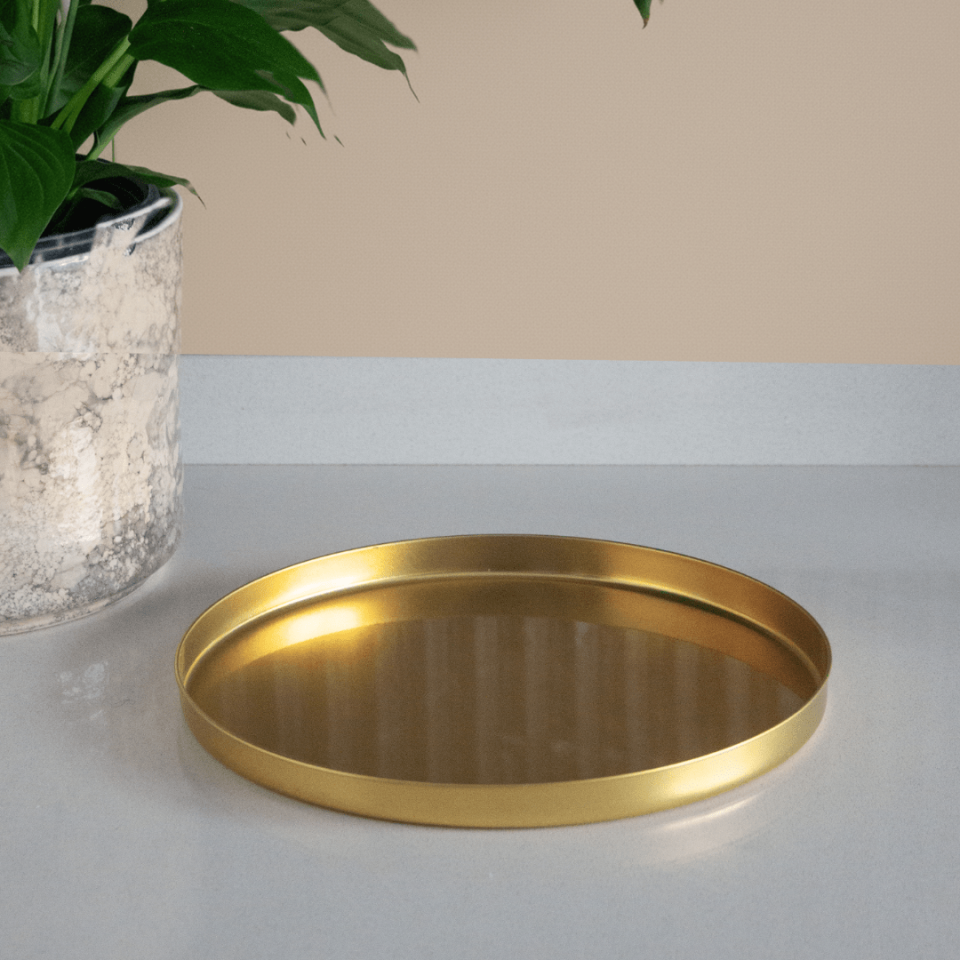 Sarkap Home 6'lı Derin Sunumluk Tepsi Seti - Gold