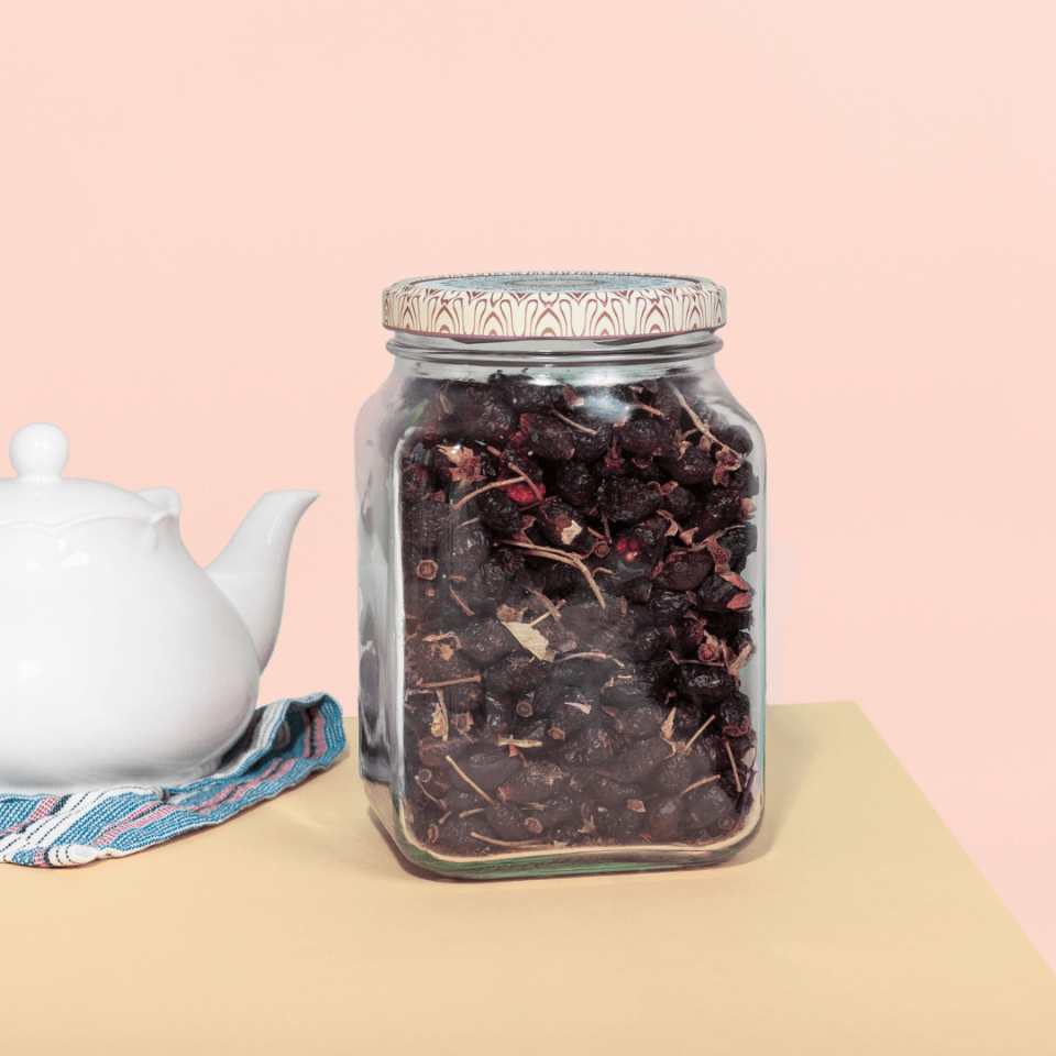 Sarkap Home Kapak Hediyeli 1600 ml Kare Kavanoz KremÇini