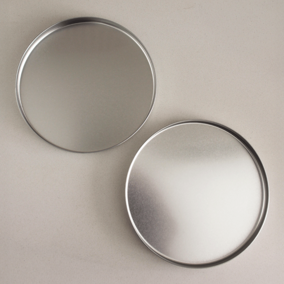 Sarkap Home 2'li Derin Bistro Sunumluk Tepsi - Gold Silver