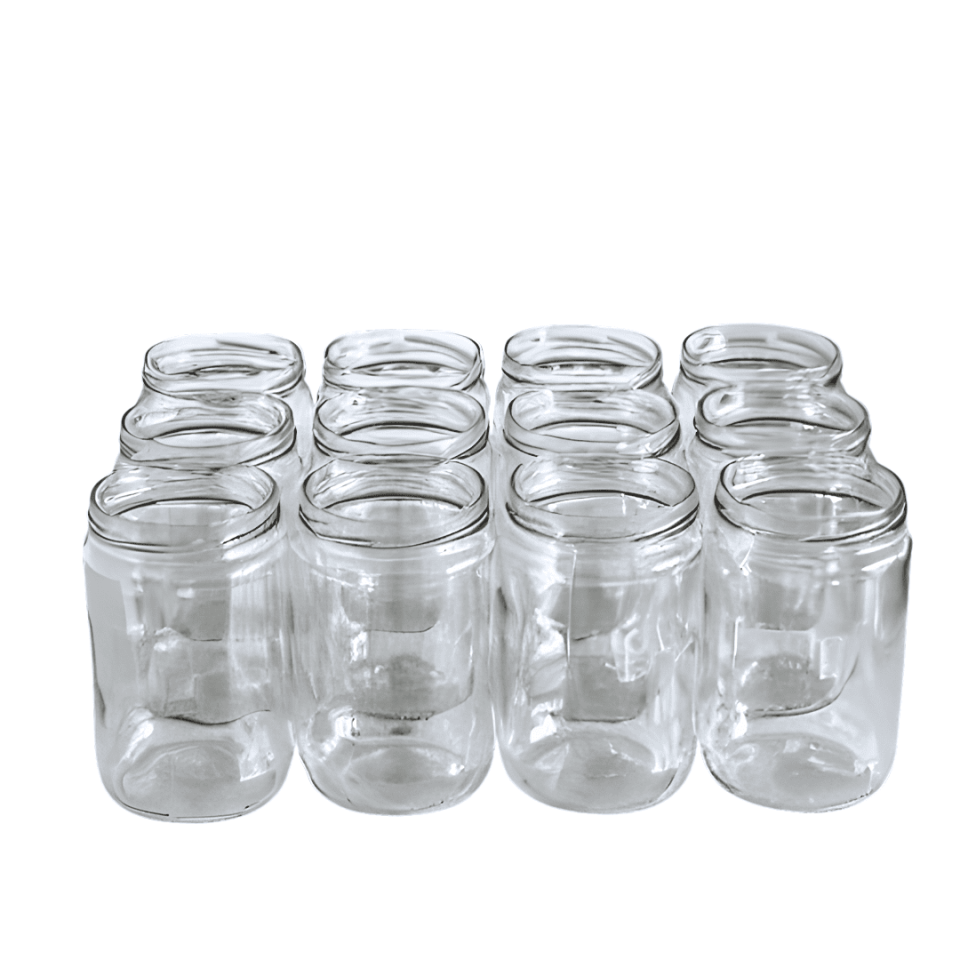 Sarkap Home 12'li 660 ml Kapaksız Cam Kavanoz