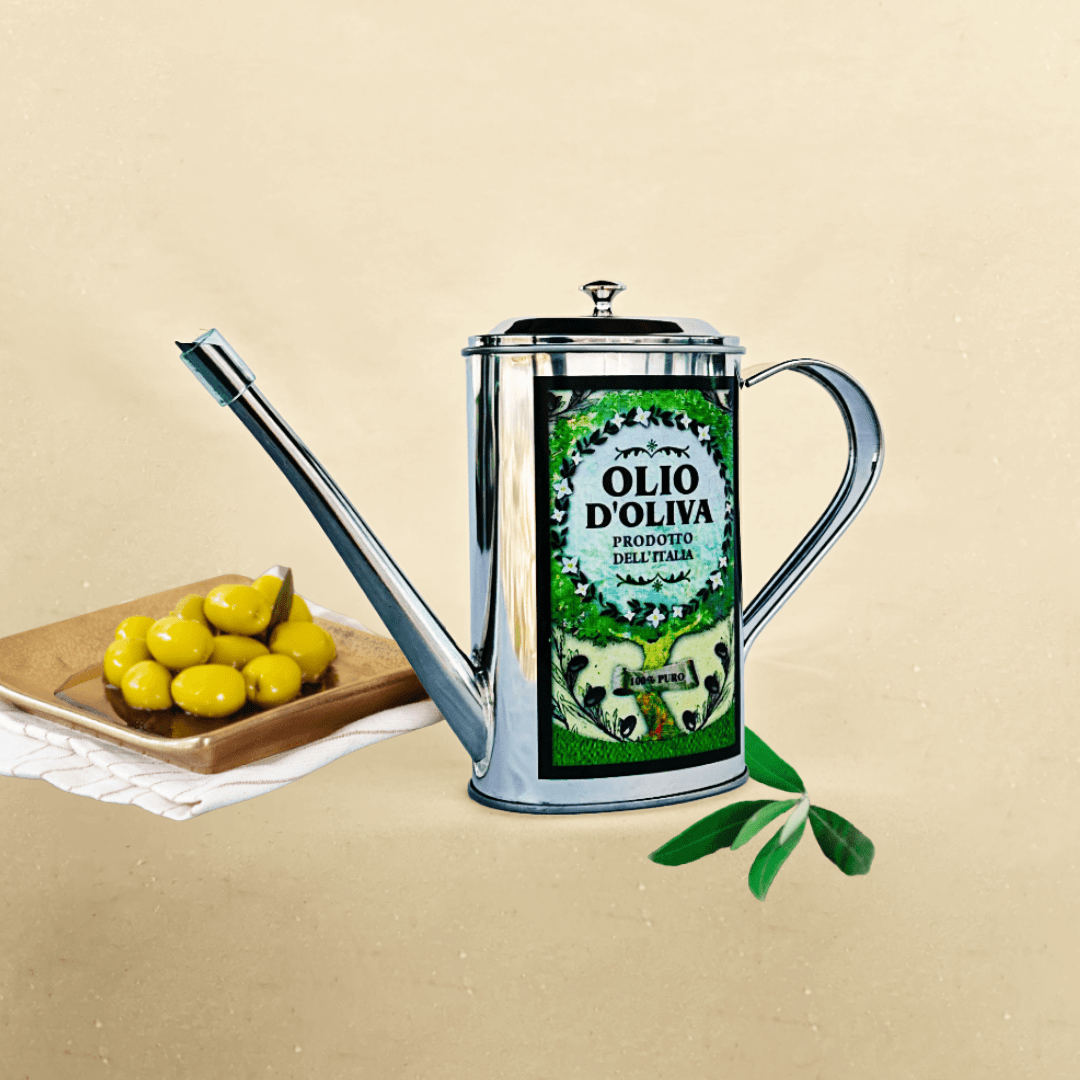 Sarkap Home 500 ml Paslanmaz Çelik Yağdanlık KoyuYeşil