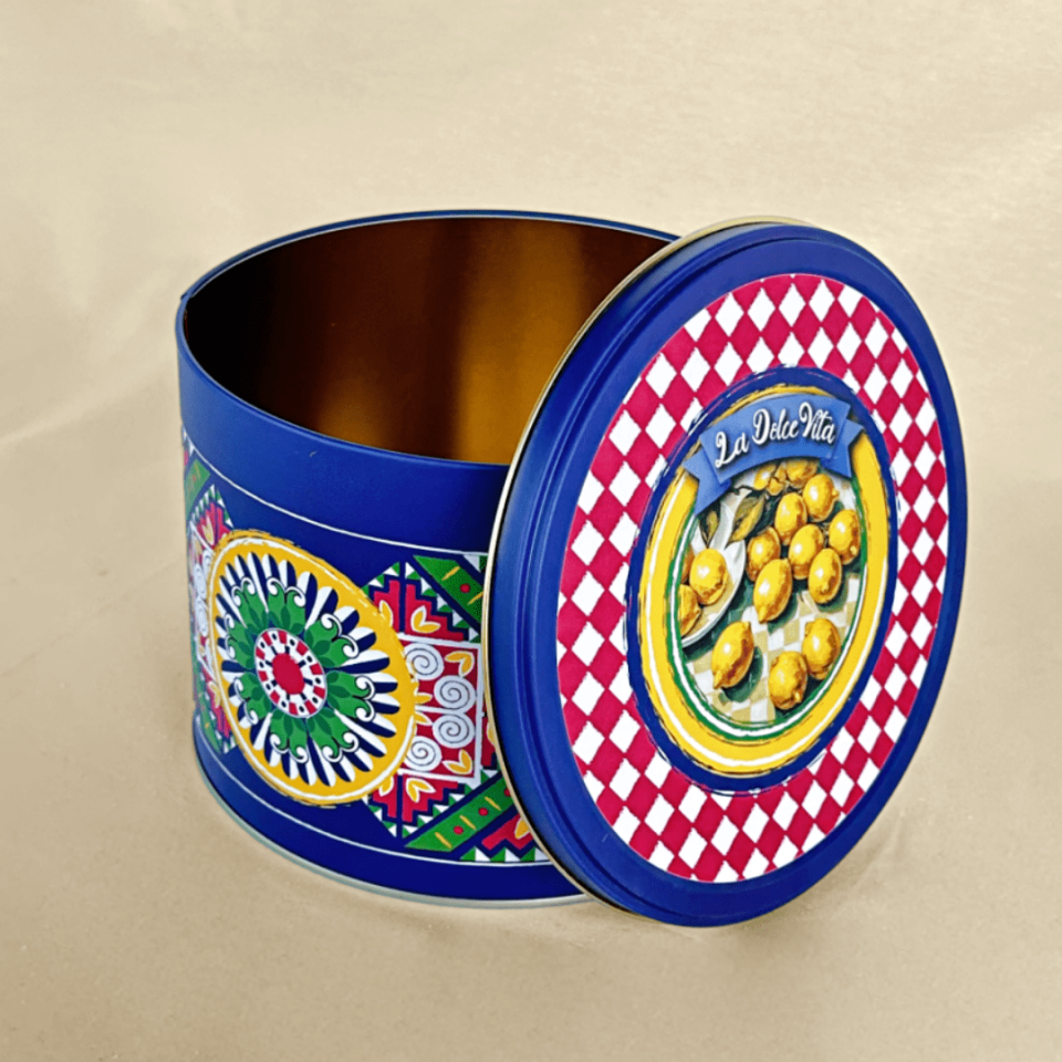 La Dolce Vita Dekoratif Metal Saklama Kutusu