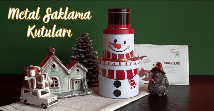 Metal Saklama Kutuları